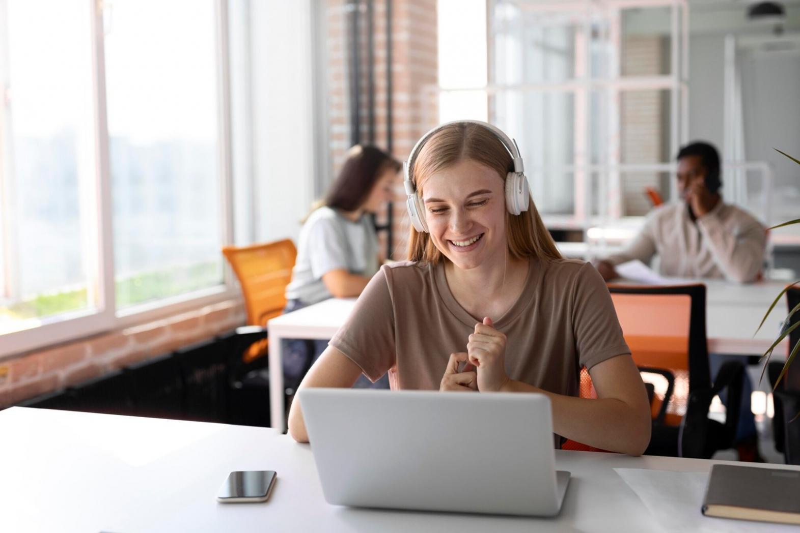 Business strategy session with financial analysis